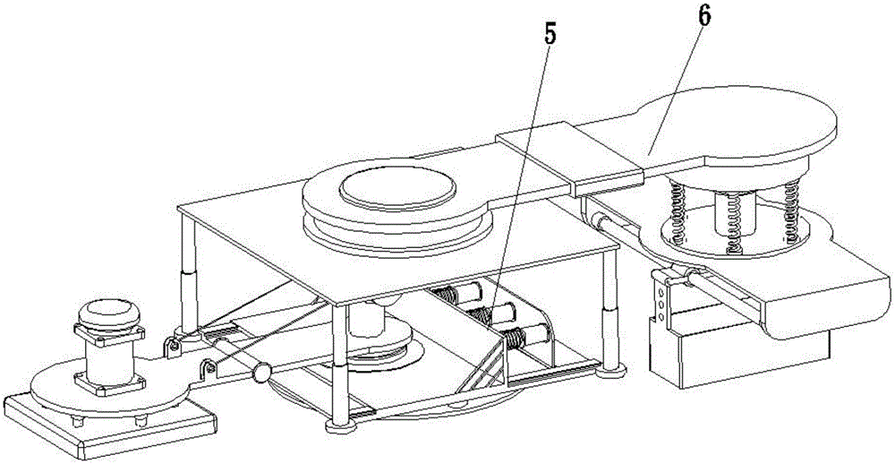 Manipulator of floor tile paving robot for urban municipal sidewalk