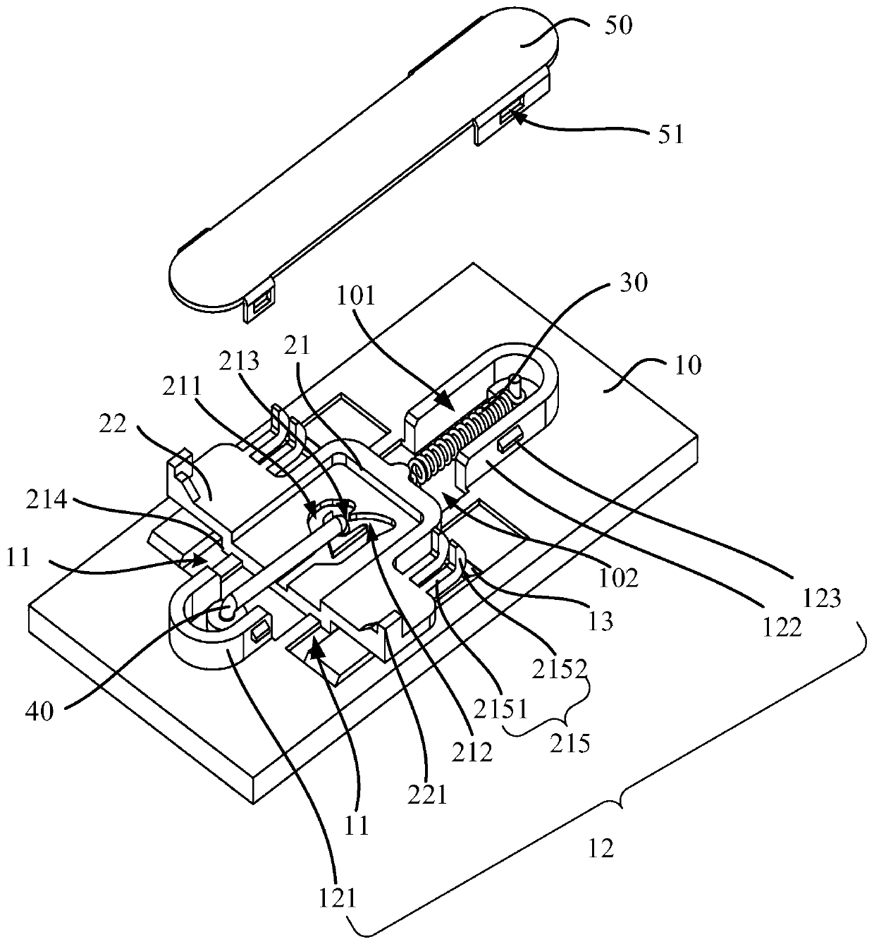 Popup mechanism and device using popup mechanism