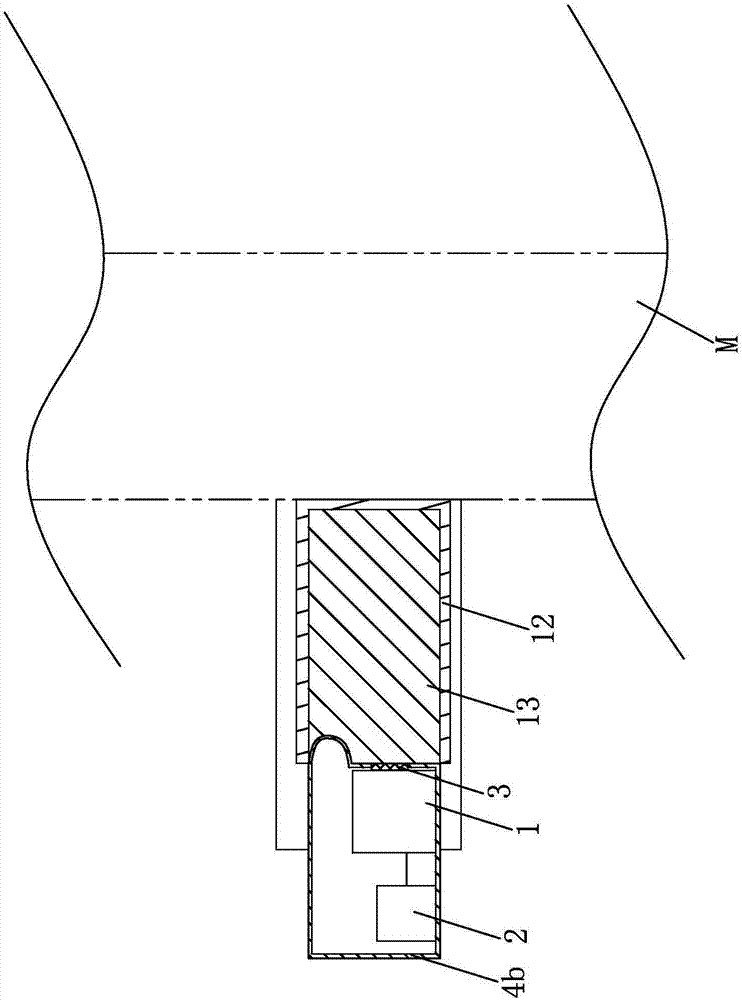 Fingerprint lock assembly of smart home security door