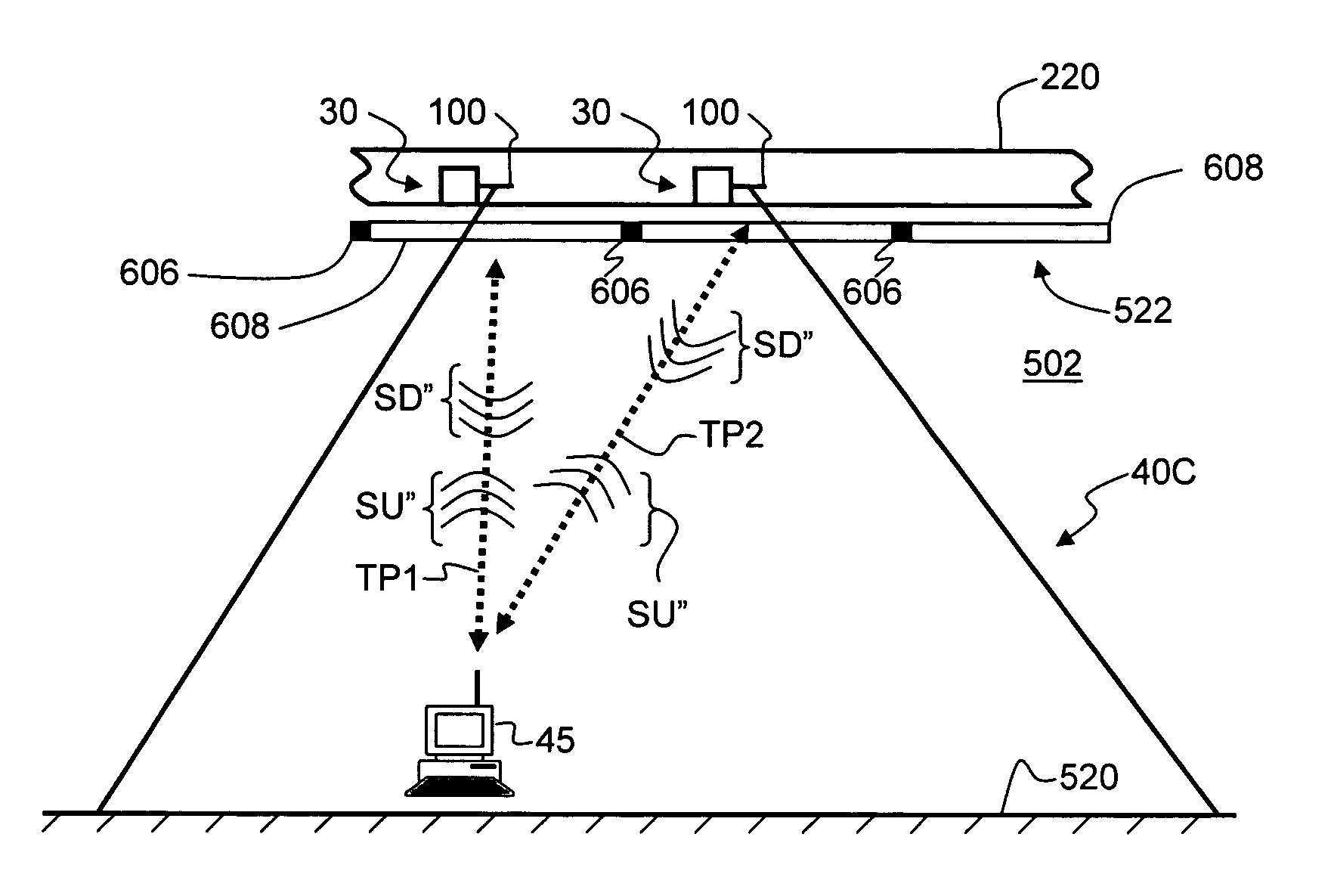 Radio-over-fiber (RoF) wireless picocellular system with combined picocells