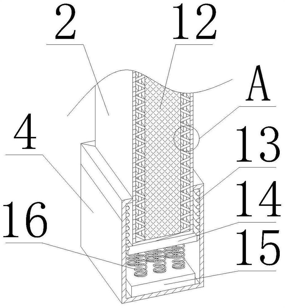 Gravity support for building construction