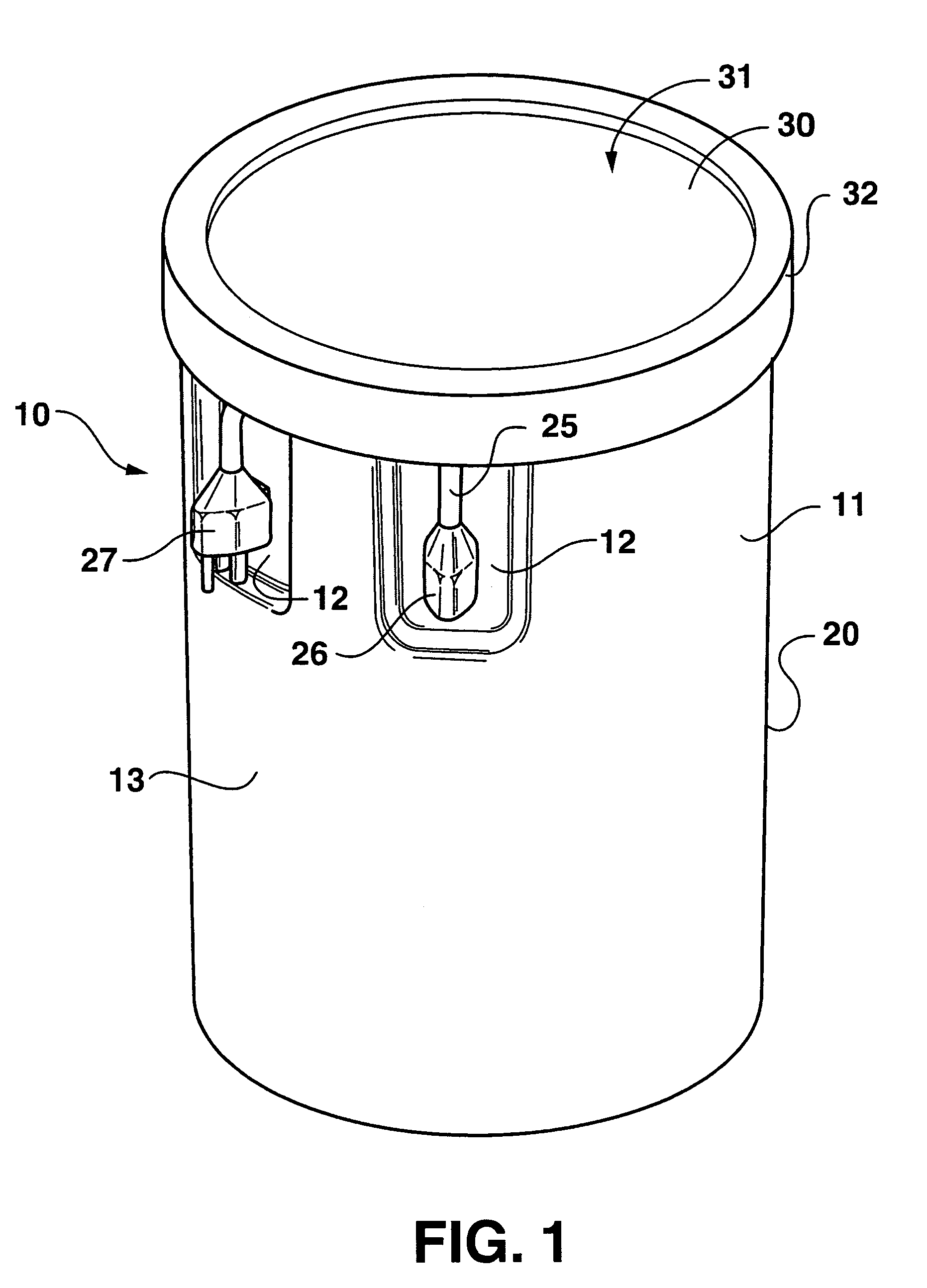 Electric extension cord storage device