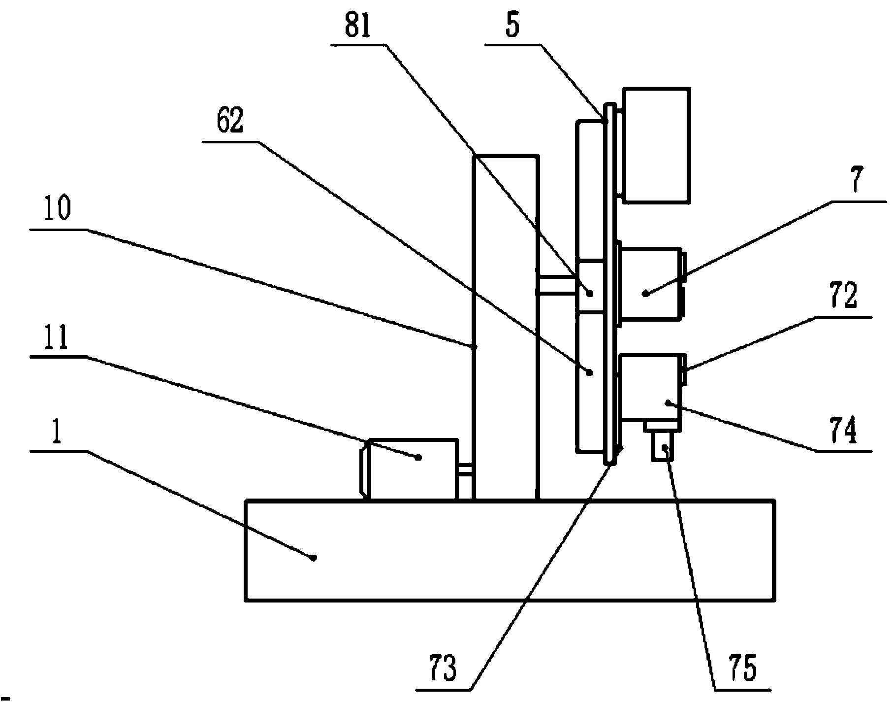 Novel cutting machine device