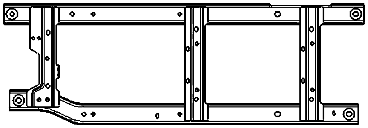 Engine compartment bracket assembly mounting structure and vehicle