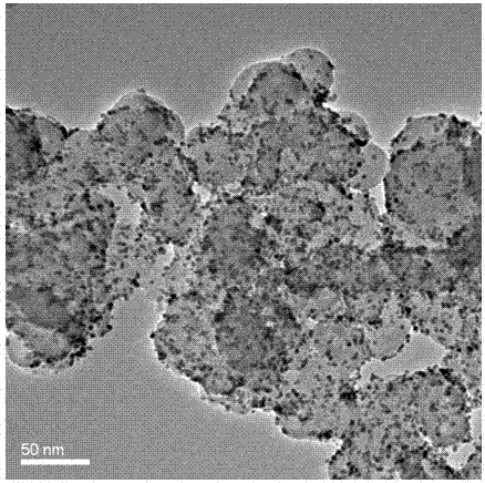 Method for preparing high-dispersibility nano Pt-SnO2/C catalyst