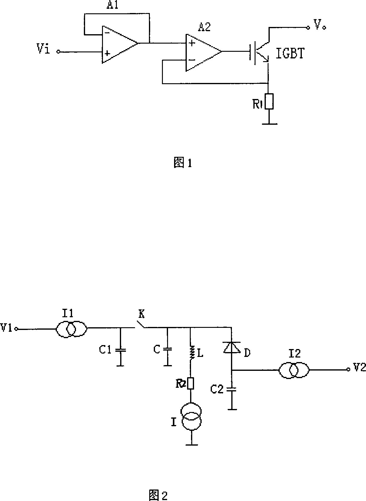 Linear amplifier and its high power pulse power source