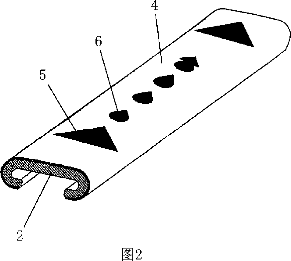 Railing of escalator