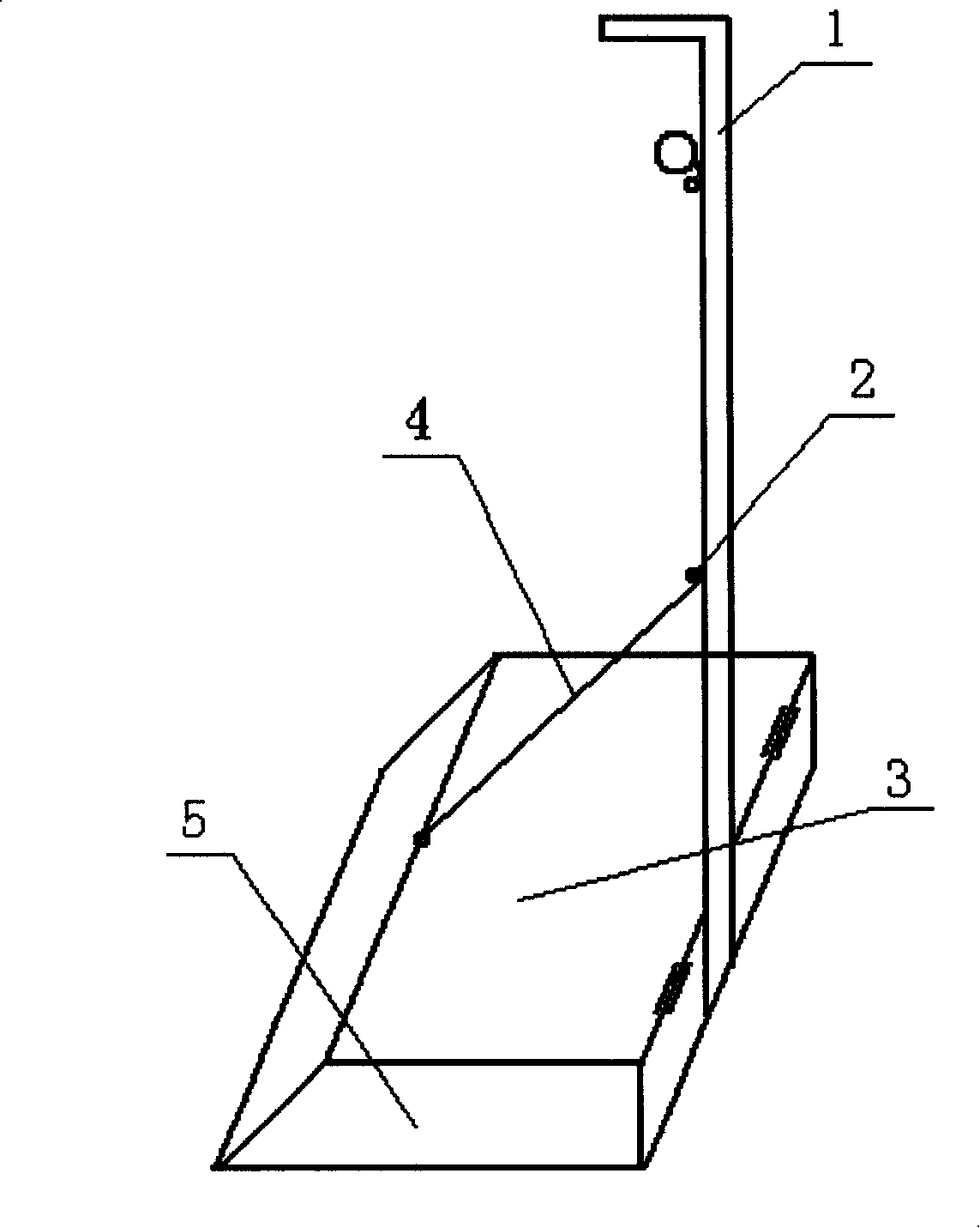 Wind-proof gathering dustpan