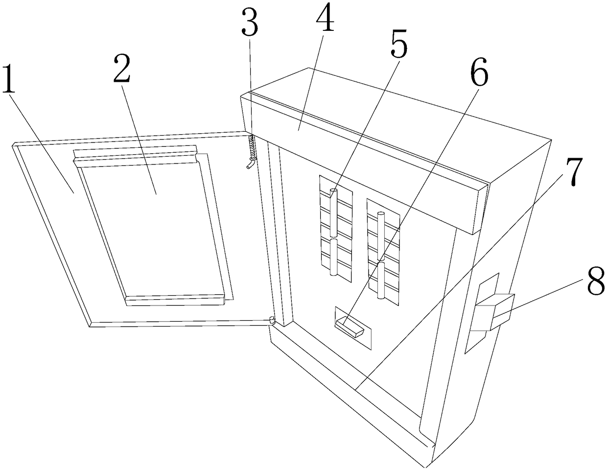 CPU independent cabinet room power distribution cabinet