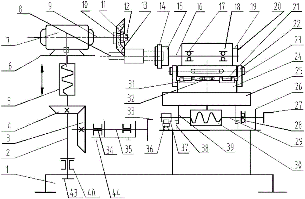 Device for polishing rear angle of combined drill bit cutter