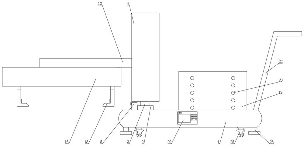 Sewer grating plate carrying device for municipal engineering