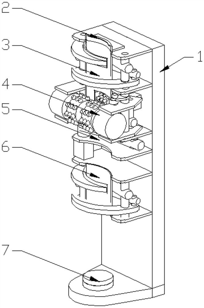 Wood cutting machine head capable of rapidly cutting wood at equal intervals