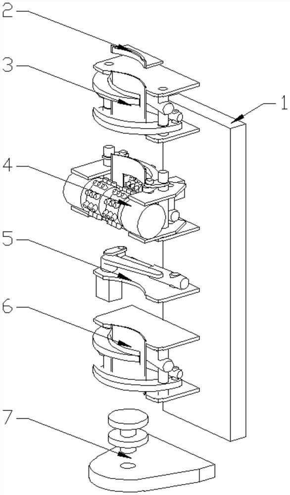 Wood cutting machine head capable of rapidly cutting wood at equal intervals