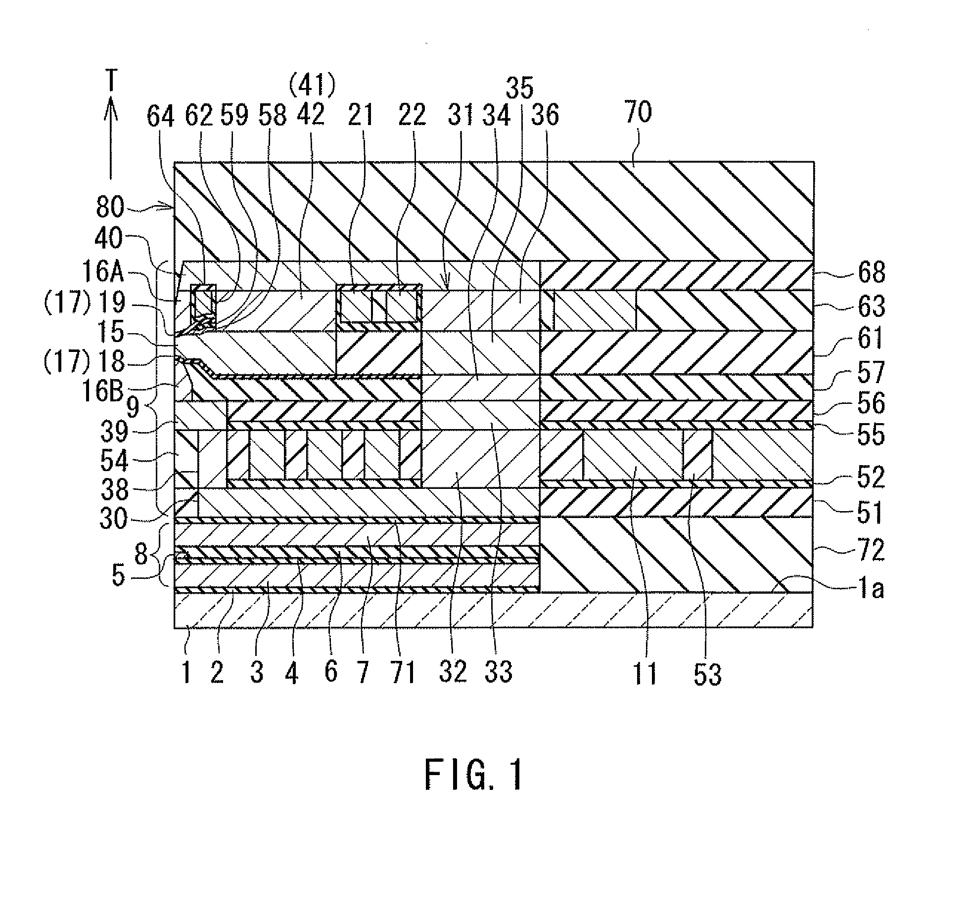 Magnetic head for perpendicular magnetic recording having a main pole and a shield