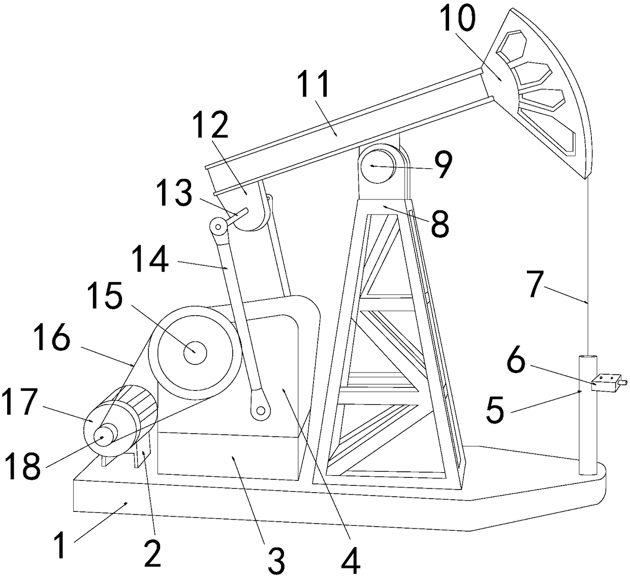 Oil extraction auxiliary conveying equipment