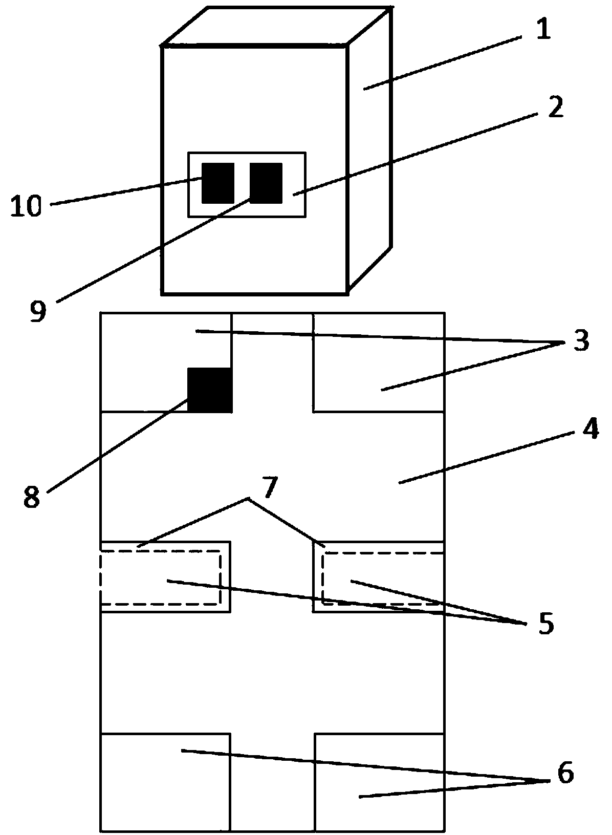 Route planning-based electric vehicle charging control device and control method