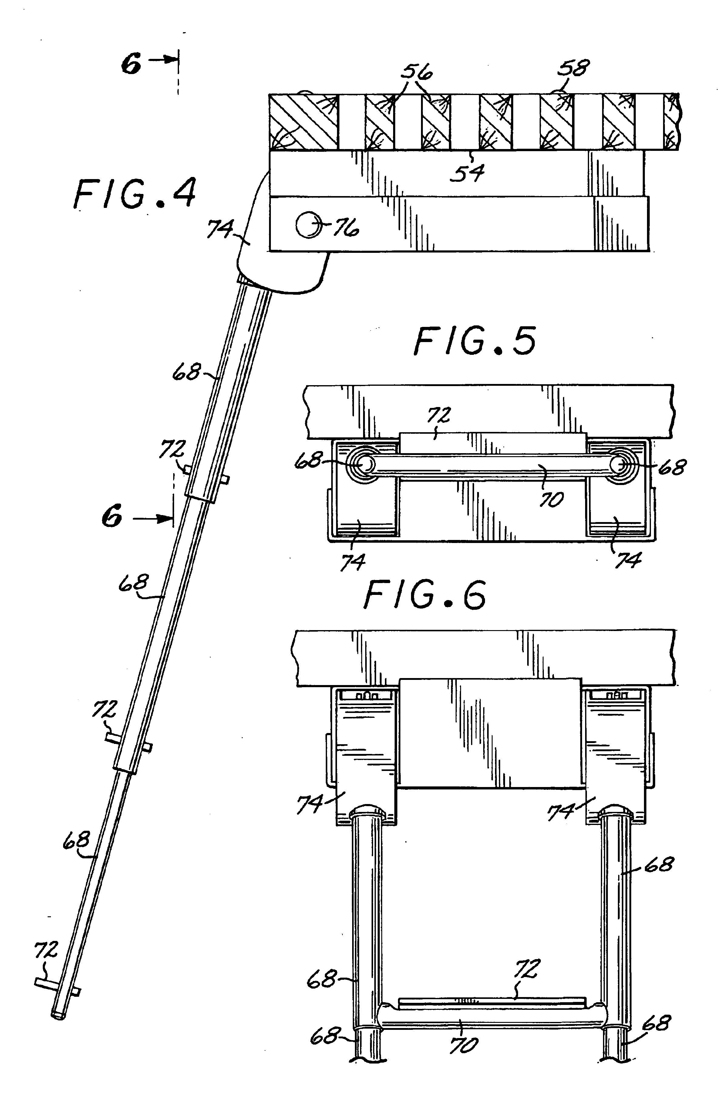 Self-retracting lockable step-assembly for boats