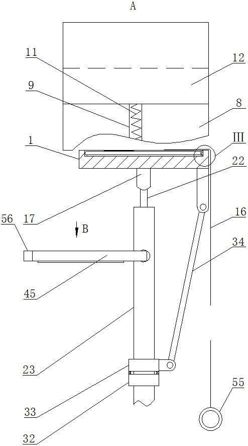 Safe and reliable high-position book taking and placing device