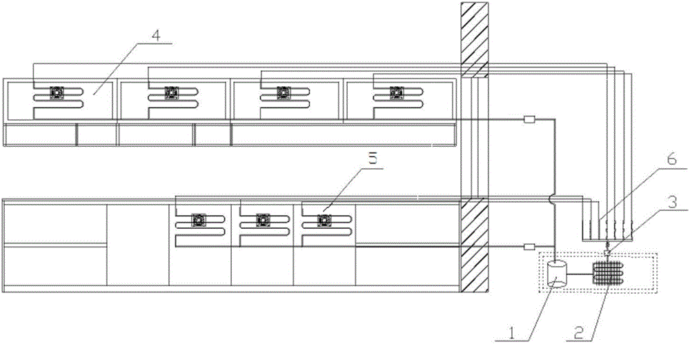 Split cupboard connection system