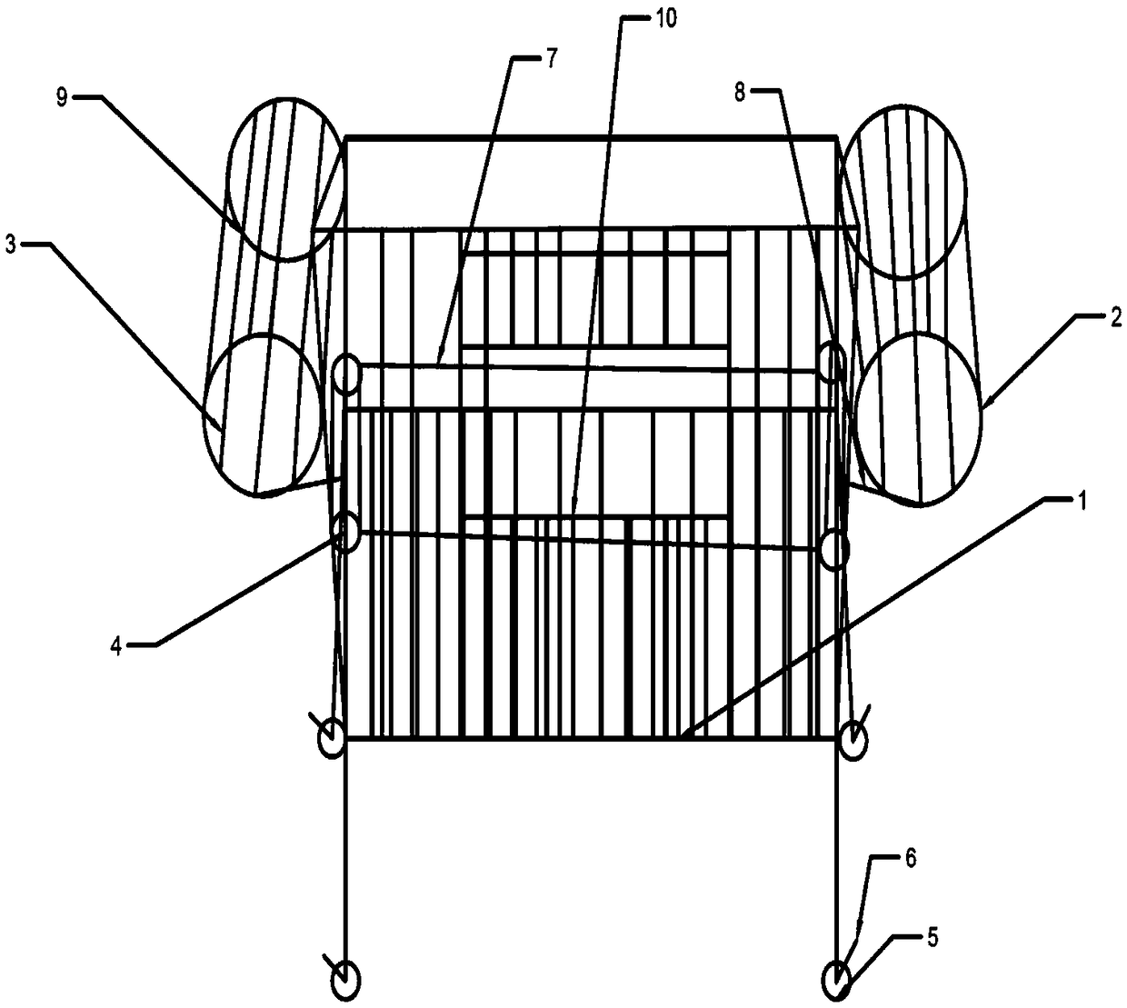 Full-automatic intelligent urinal pad replacing baby crib