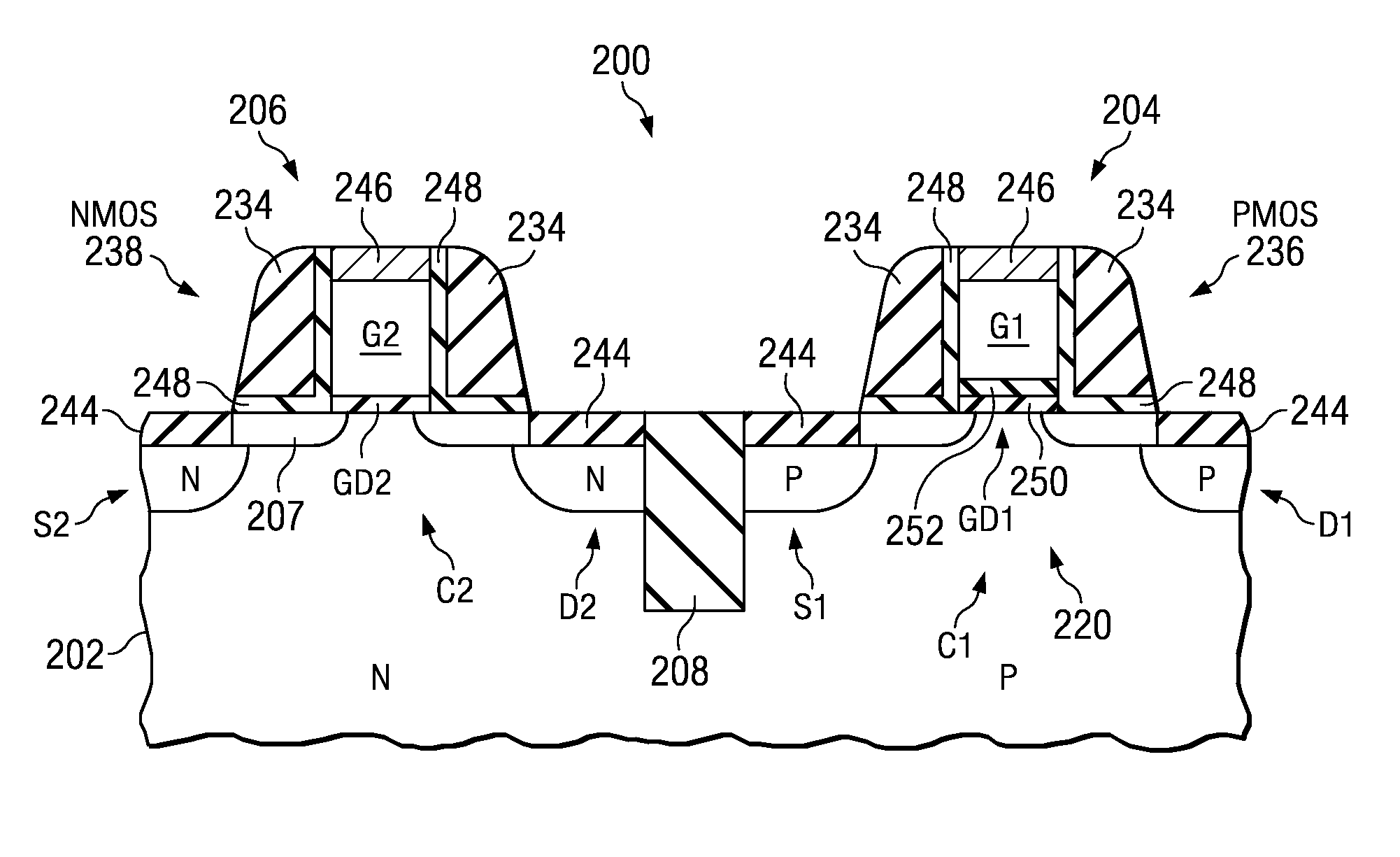 Transistor Device and Method of Manufacture Thereof