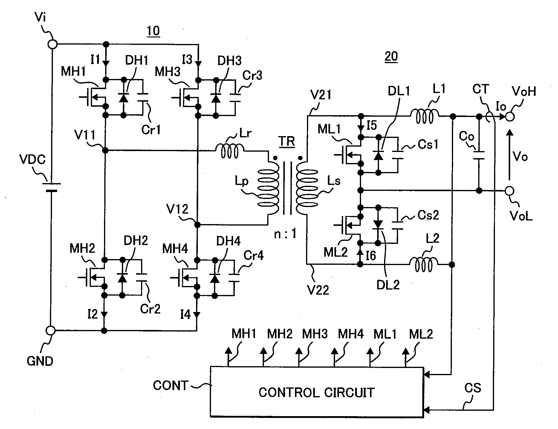 Power supply unit, hard disk drive and method of switching the power supply unit