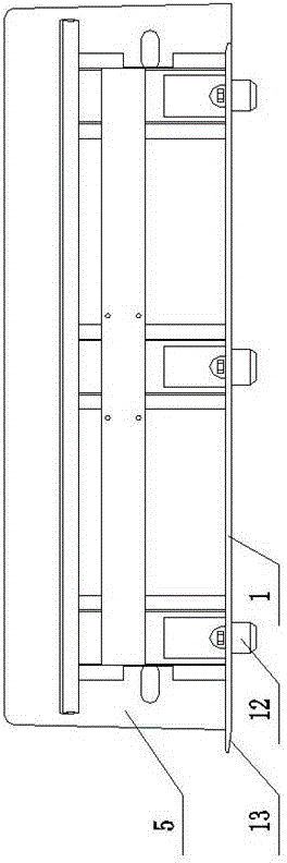 Split cable trough of scraper conveyer