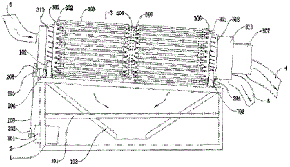 Multi-stage screening machine for aquatic products