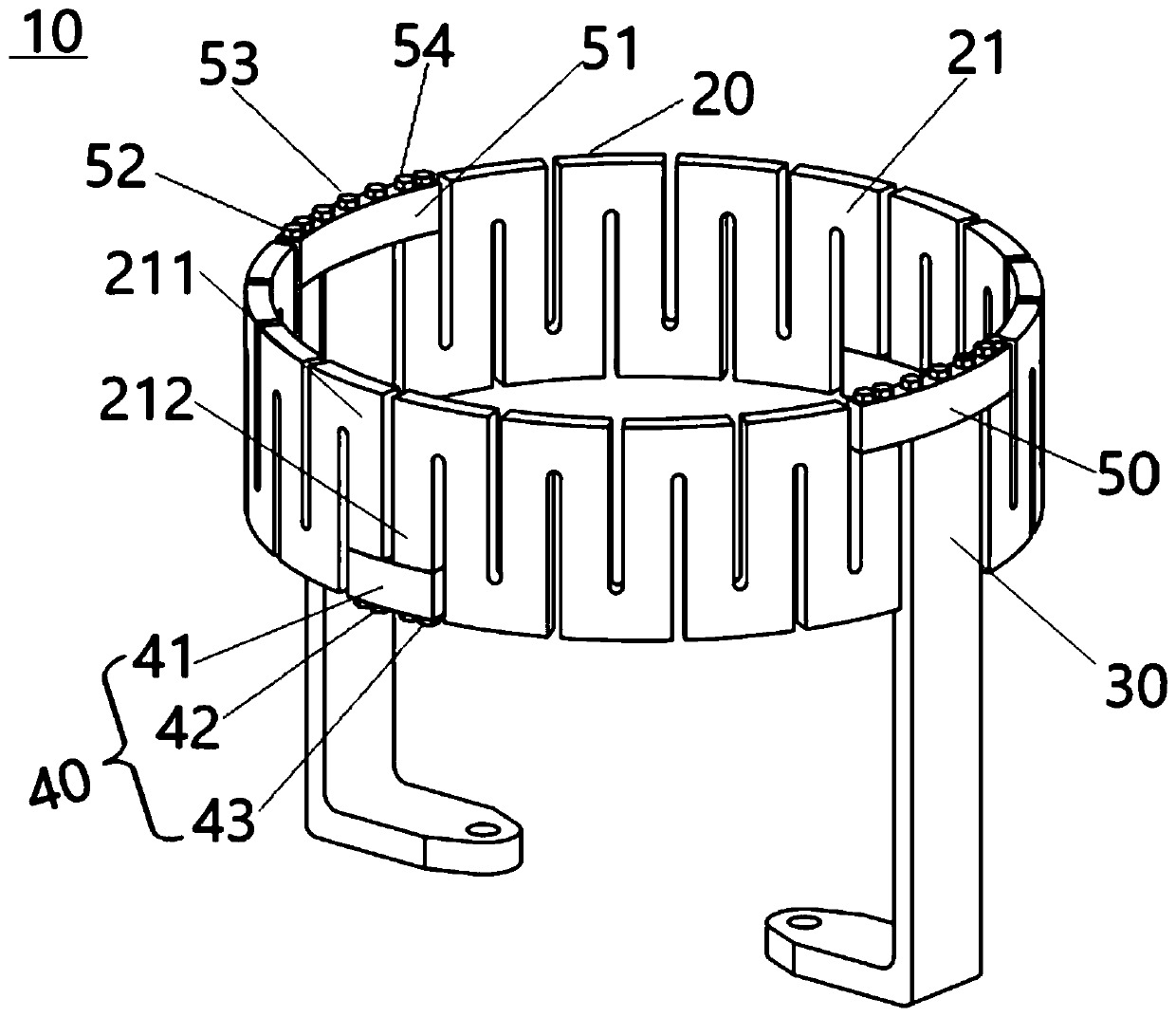 Single crystal furnace heater