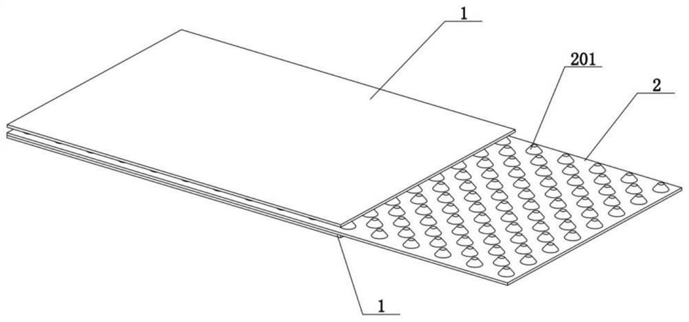 Novel laser protection plate and manufacturing process and using method thereof