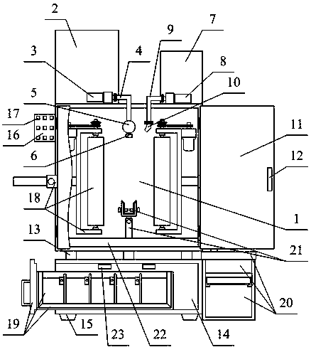 Multifunctional clinical lab sample saving and cleaning combination device