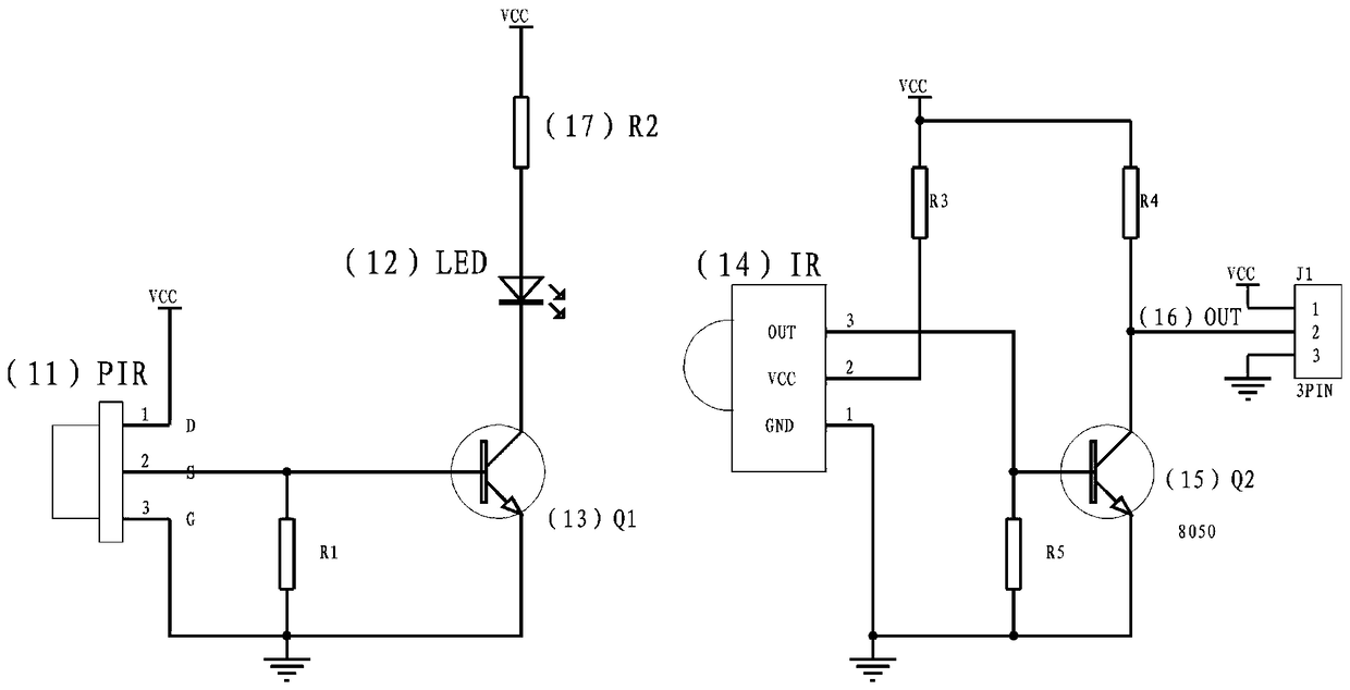 Automatically inductive electrified face recognition intelligent door lock