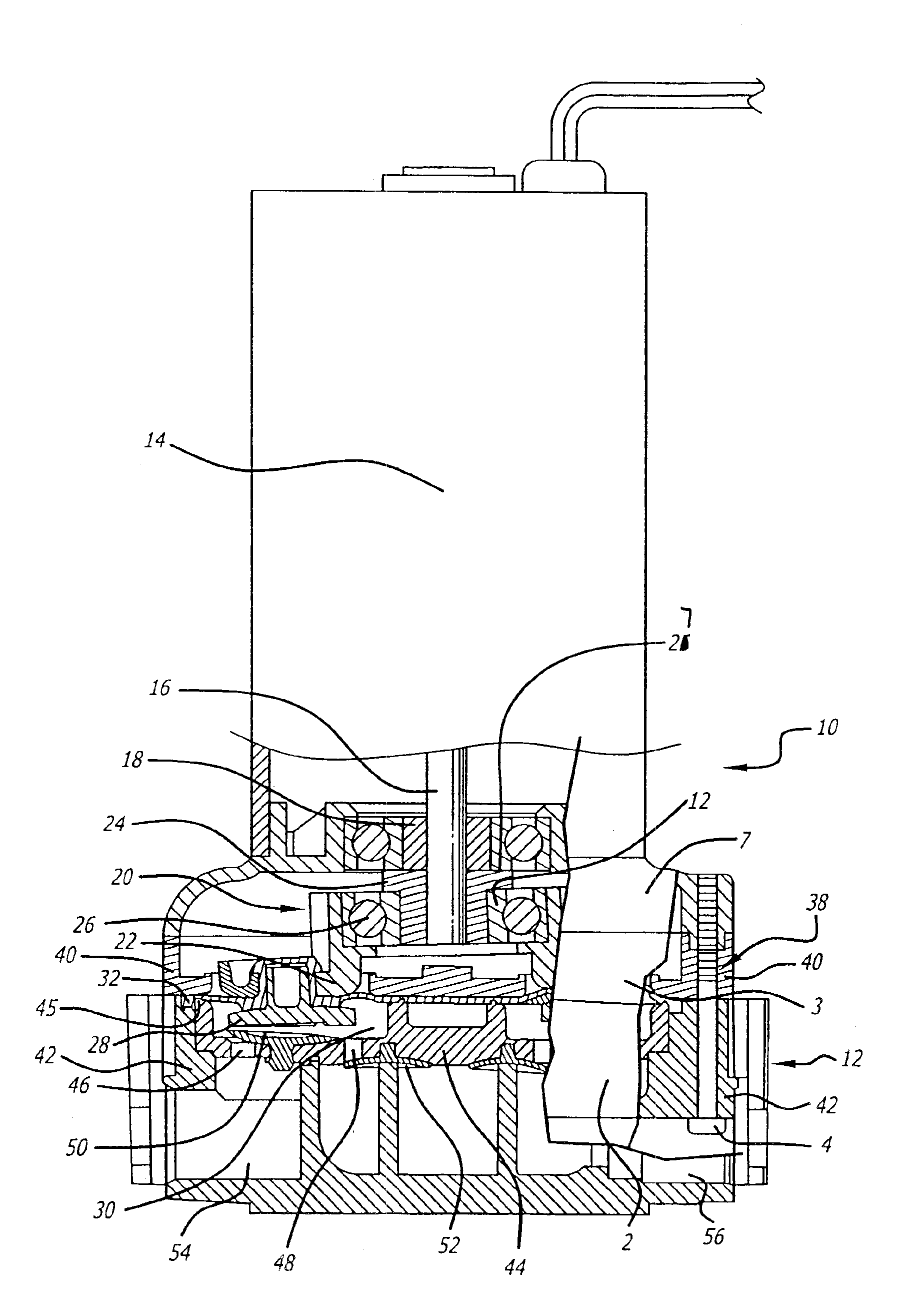 Enhanced wobble plated driven diaphragm pump