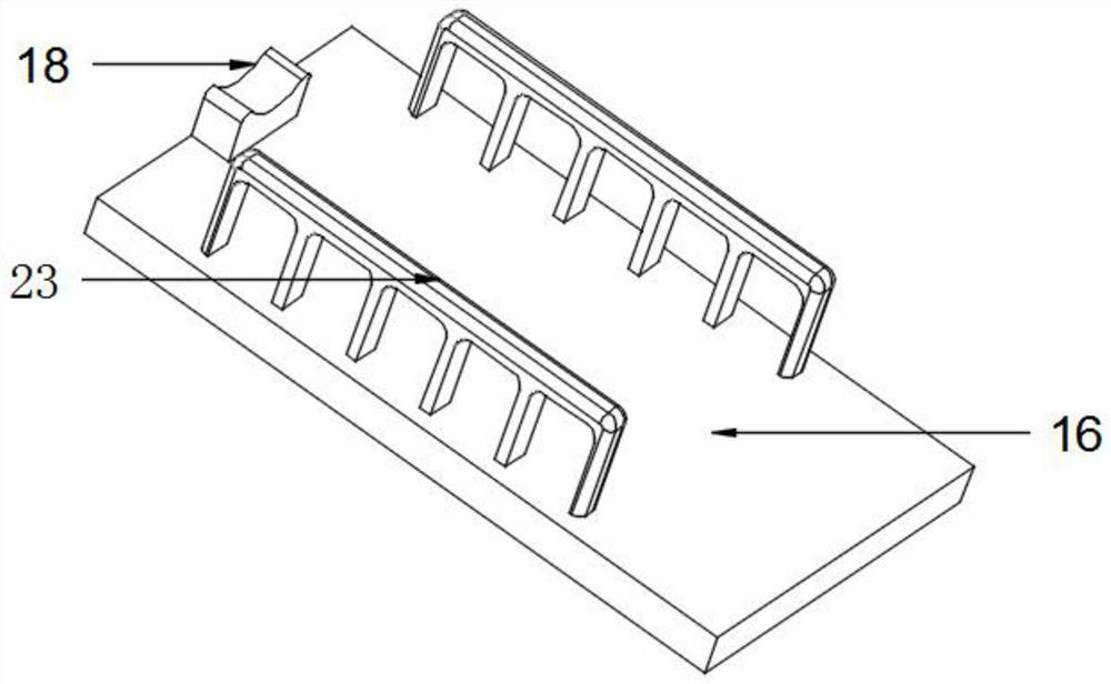 Auxiliary supporting device based on throat head and neck surgery