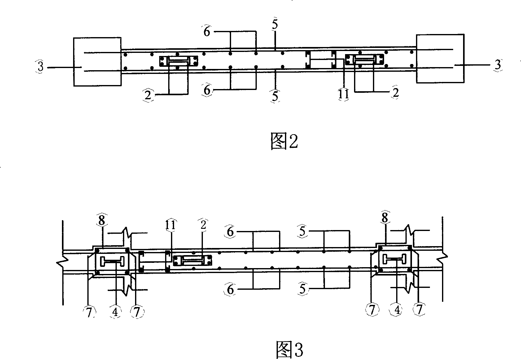 Steel pipe concrete frame-steel truss-concrete combined shear wall and its manufacture method