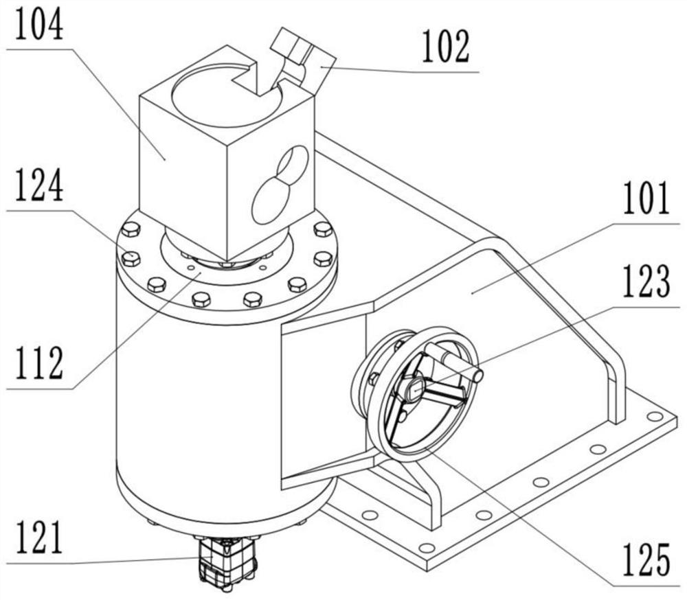 Supporting and pressing device for rocket arrow foot and rocket launching platform