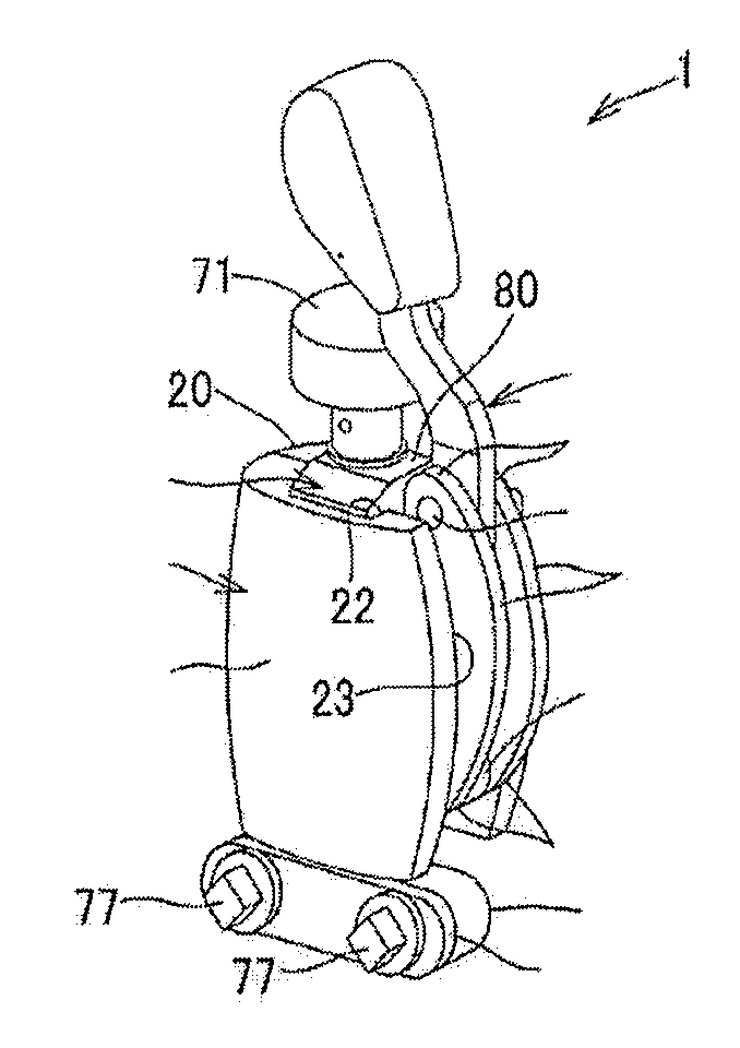 Strainer, and snappy holding structure by the strainer