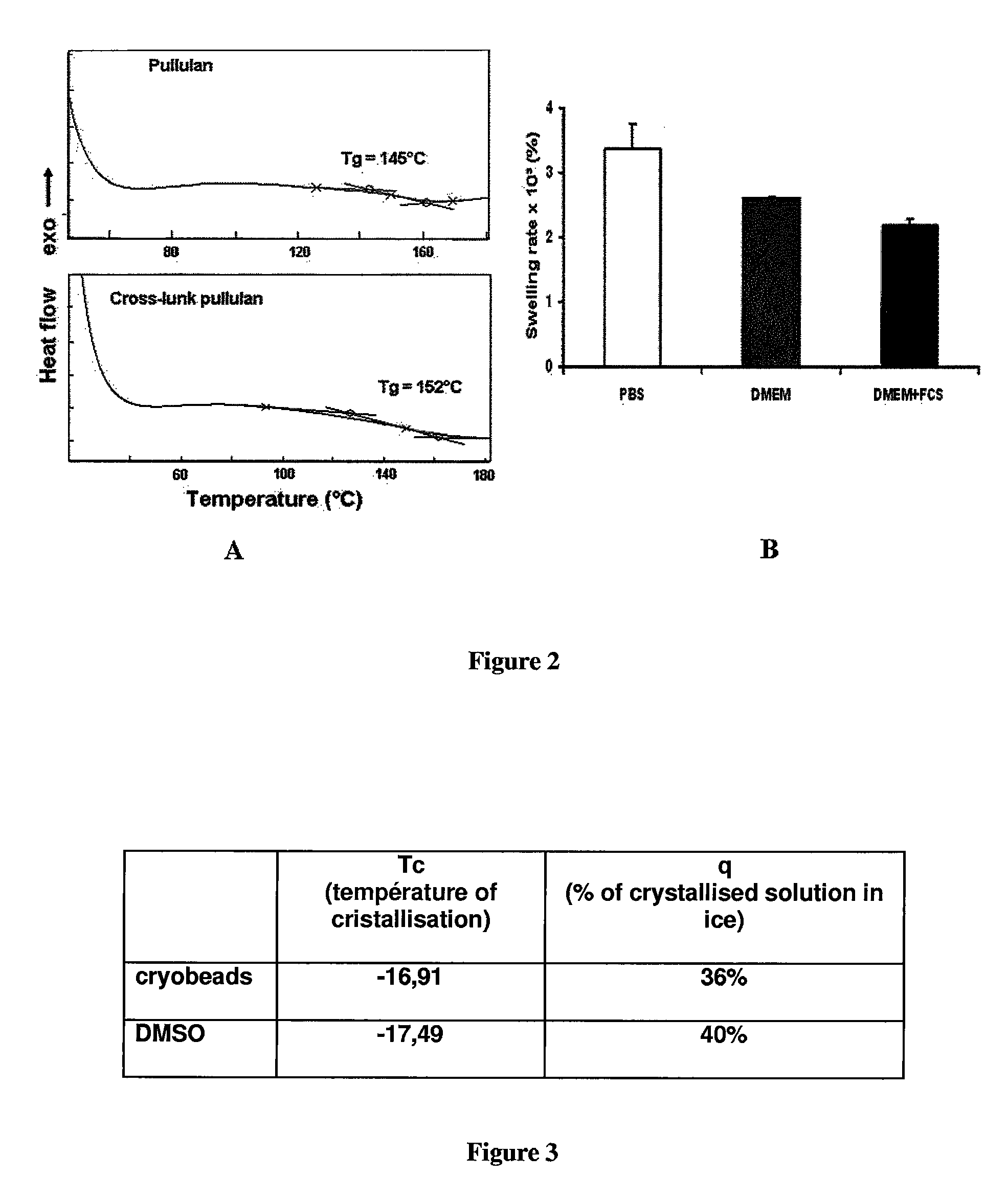 Cryopreservation of cells, tissues and organs