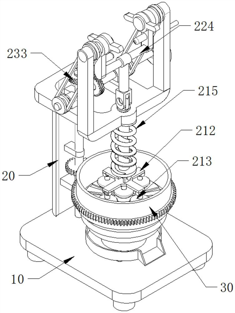 Medicine grinding device for pediatric department