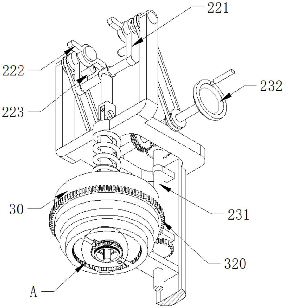 Medicine grinding device for pediatric department