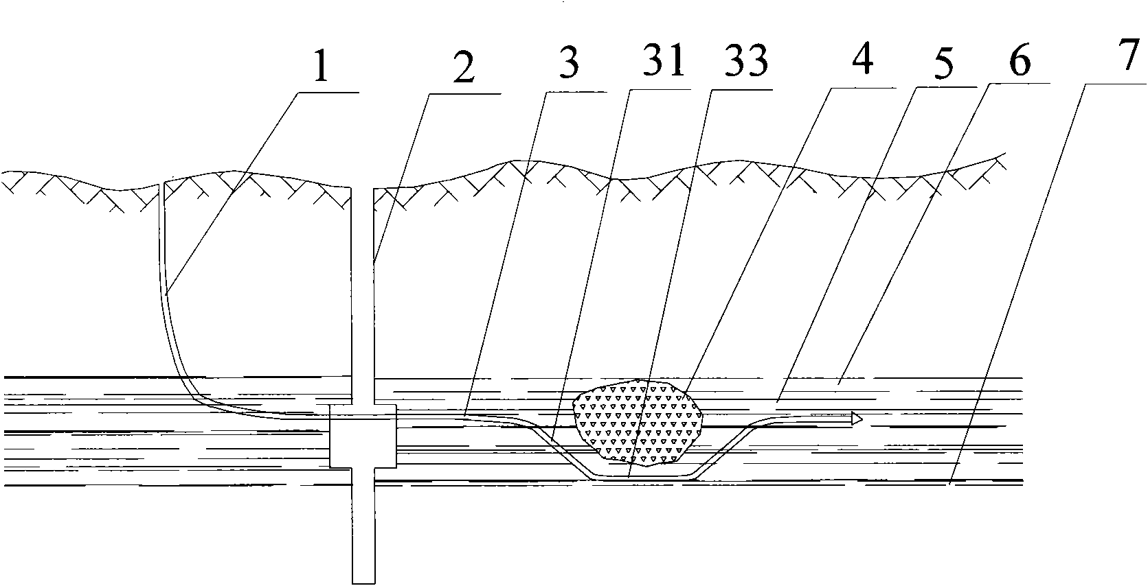 Method for guiding drilling and bridging of horizontal coal bed methane well