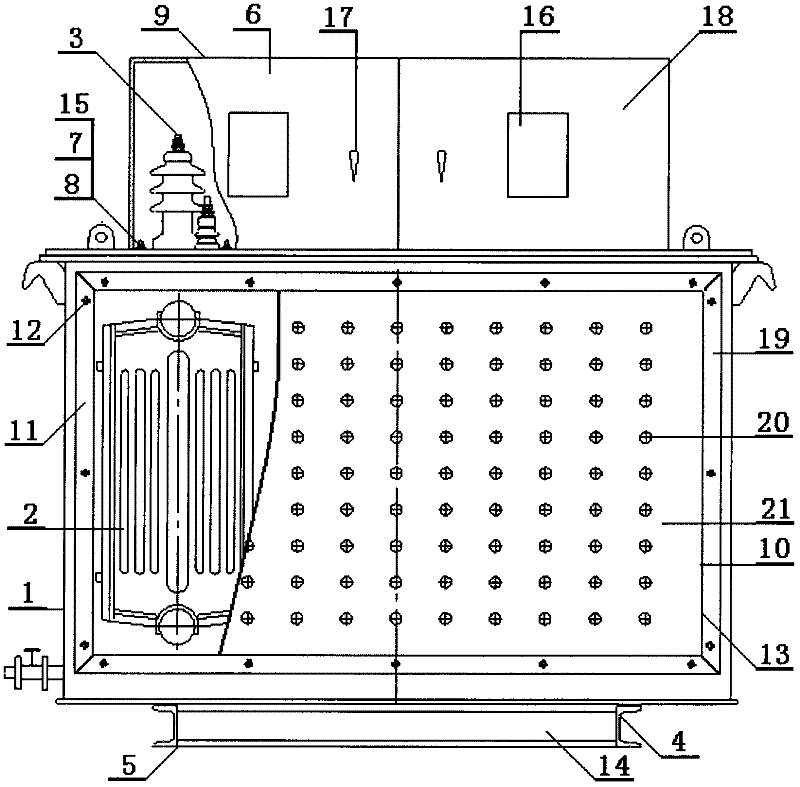 Practical oil-immersed transformer