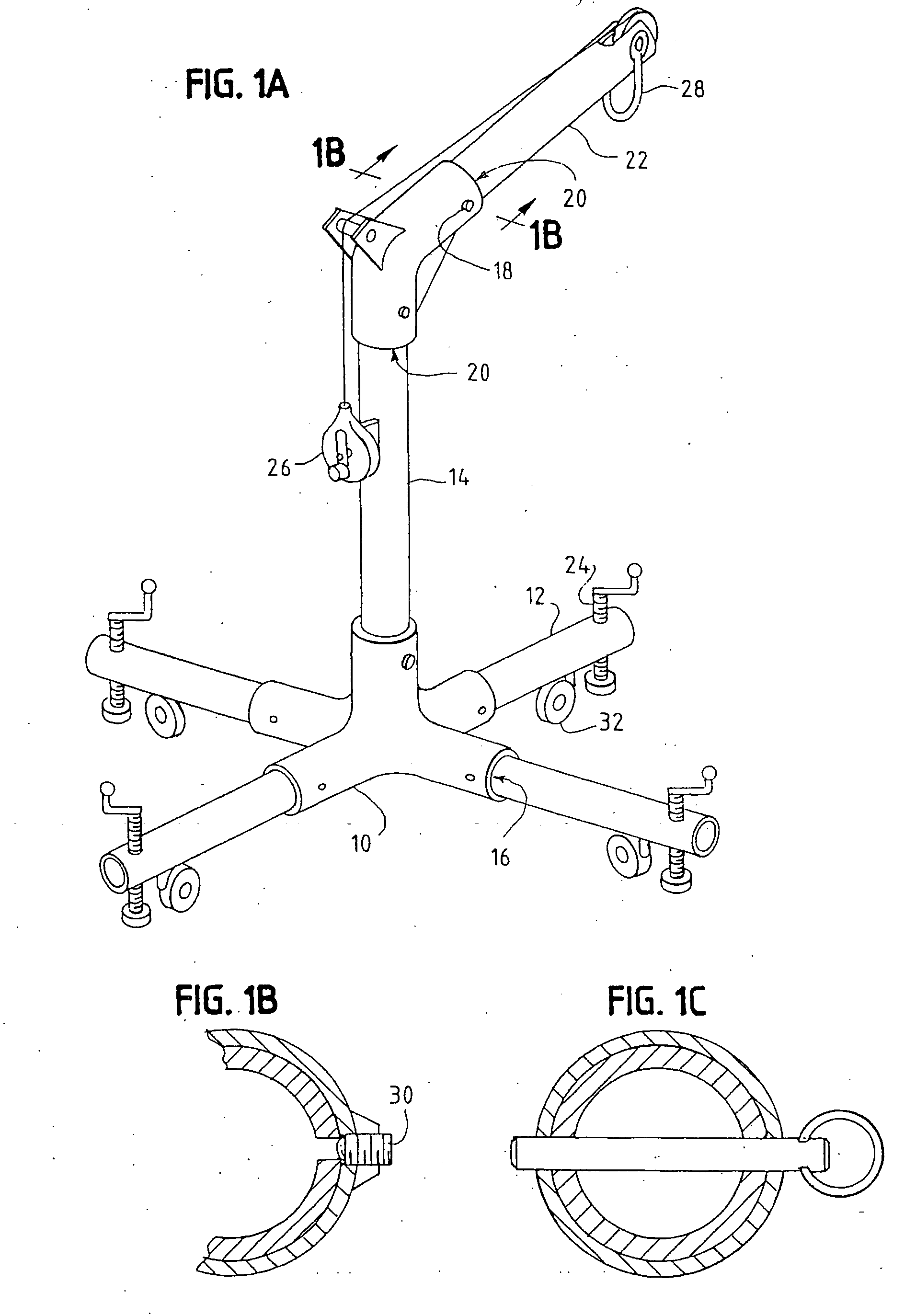 Confined space entry device and safety line for fall arrest