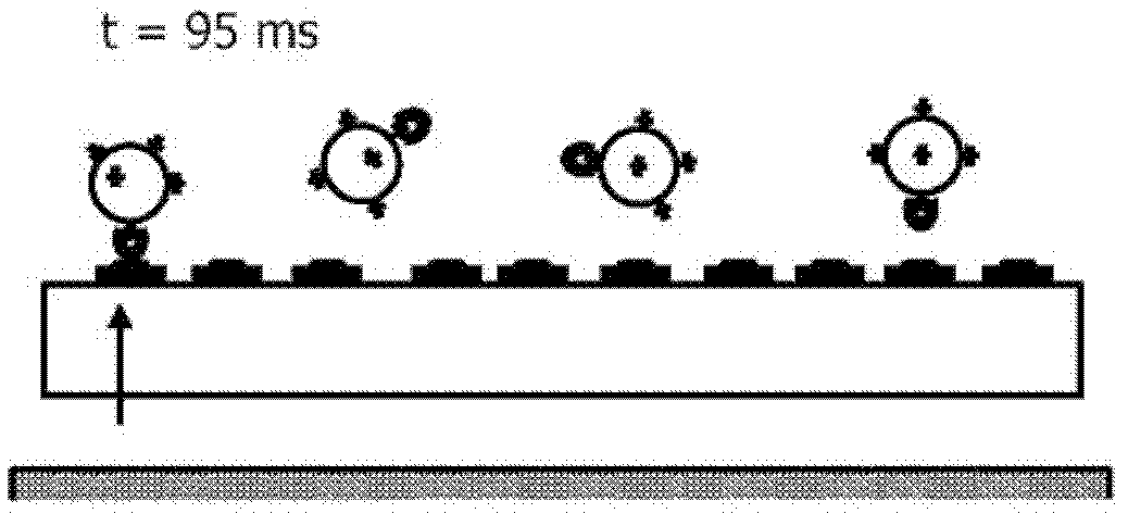 Sensor device for magnetic particles with a high dynamic range