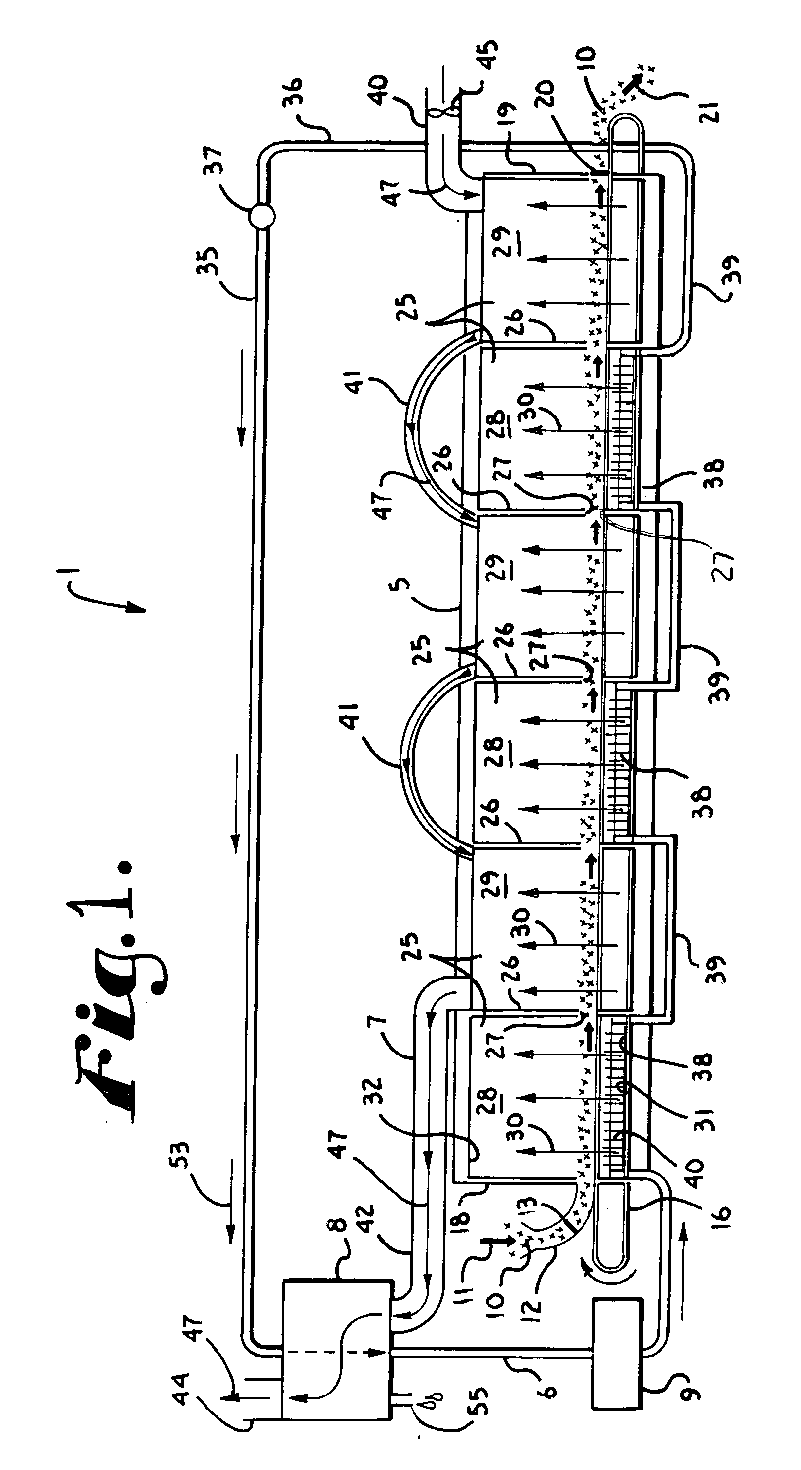 High efficiency drier with heating and drying zones