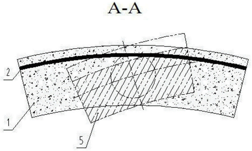 Structure for avoiding deflection of single propulsion oil cylinder piston rod of shield tunneling machine