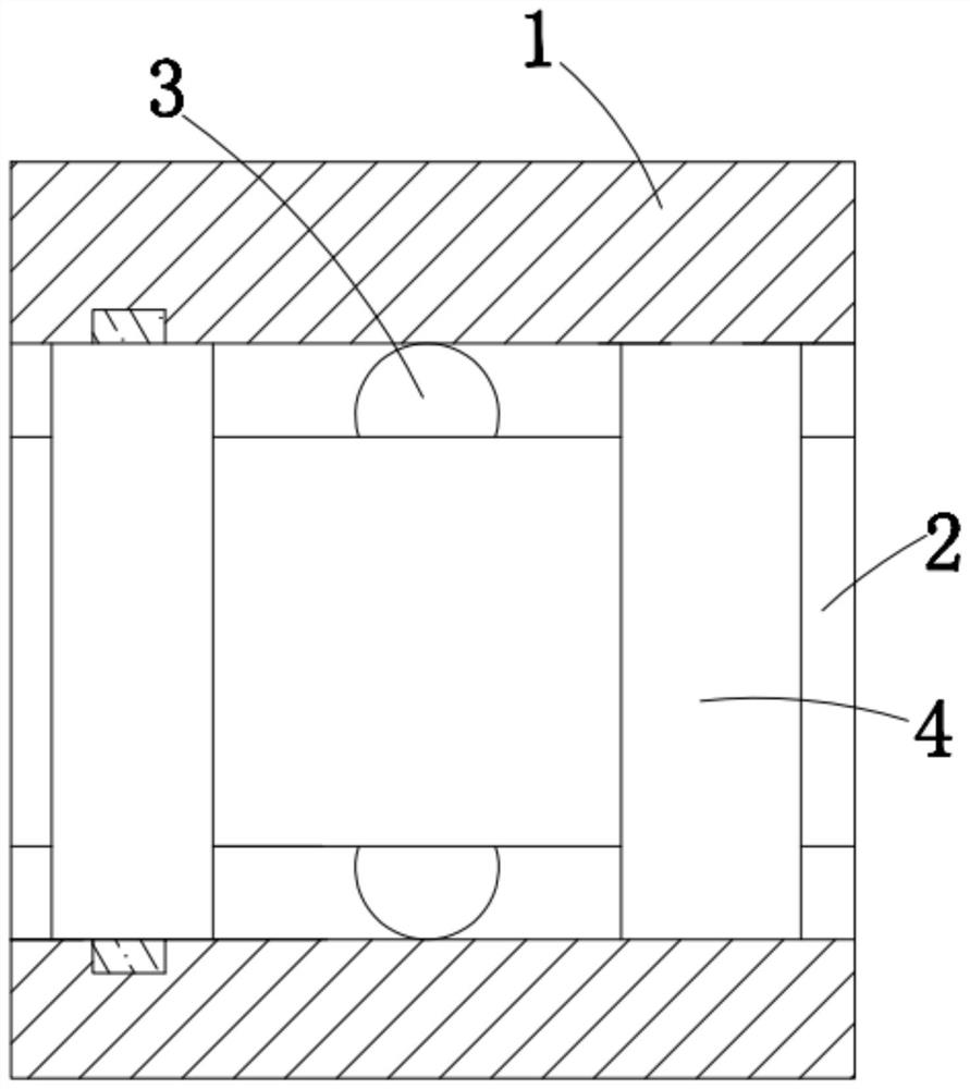 Bearing with noise reduction function