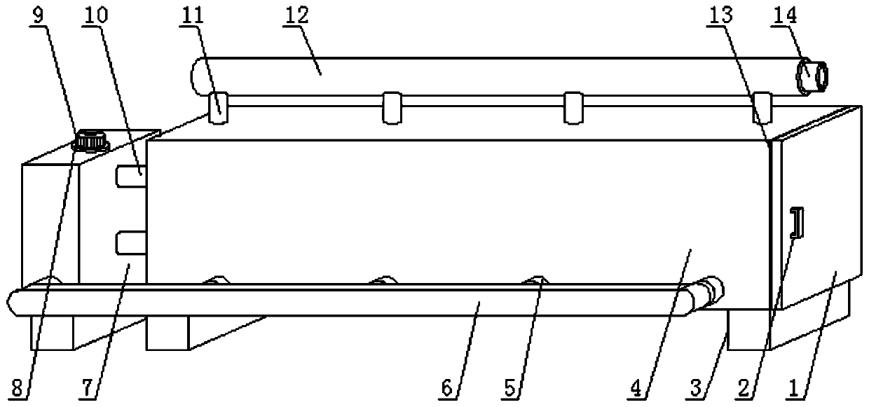 Adjustable multi-air-port drier