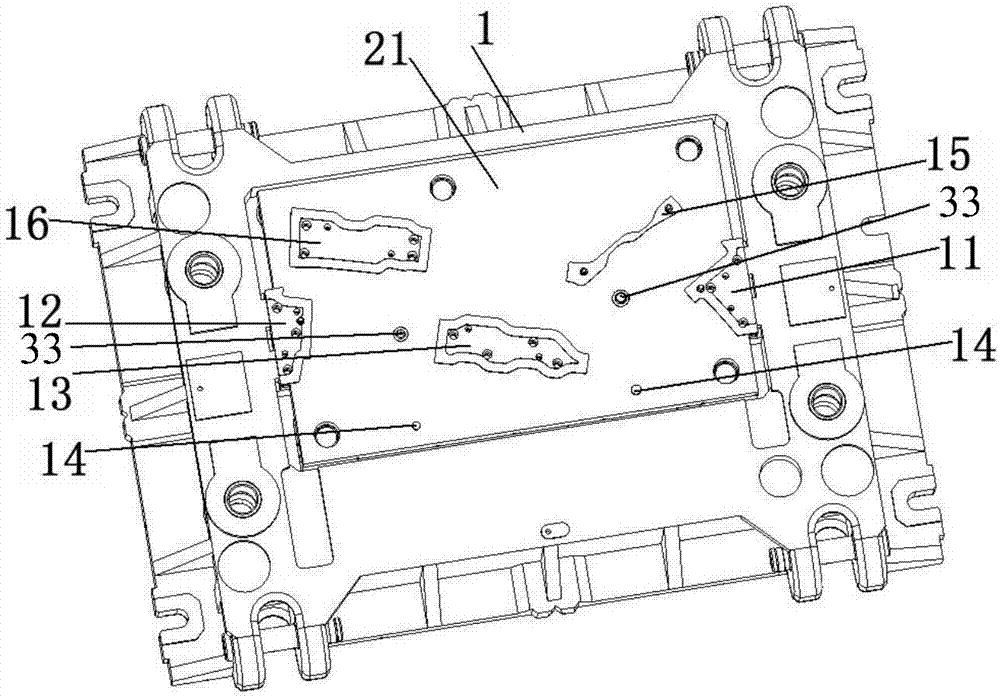 Stamping die and stamping method using same