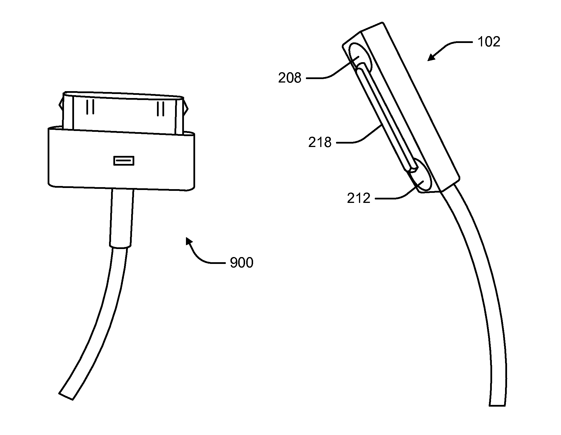 Connectors providing haptic feedback